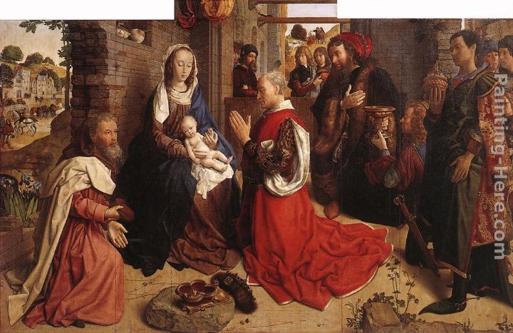 Hugo van der Goes Monforte Altarpiece